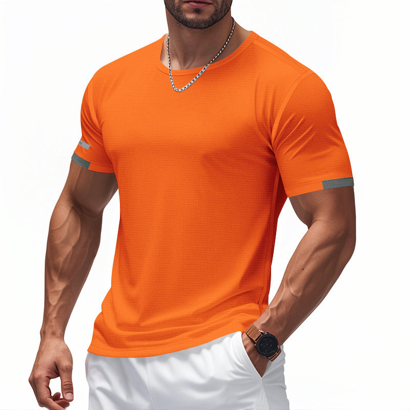 Herren Funktions-T-Shirt mit atmungsaktivem Design und reflektierenden Details ShopNory