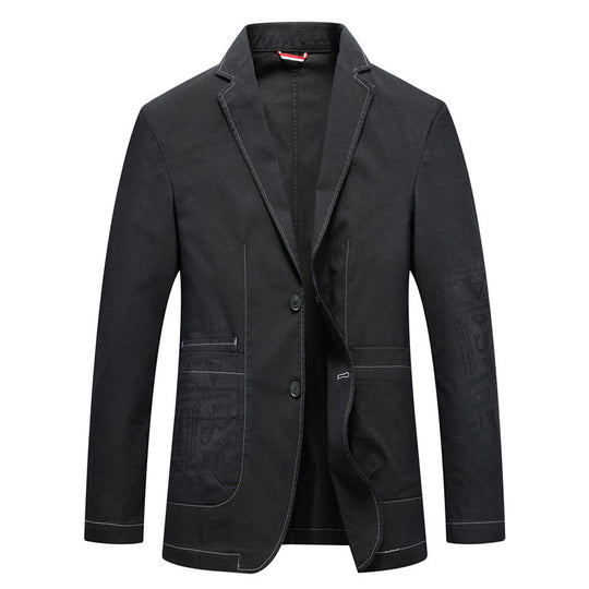 Herren Sakko im Casual‑Look mit Kontrastnähten und aufgesetzten Taschen Shop Nory