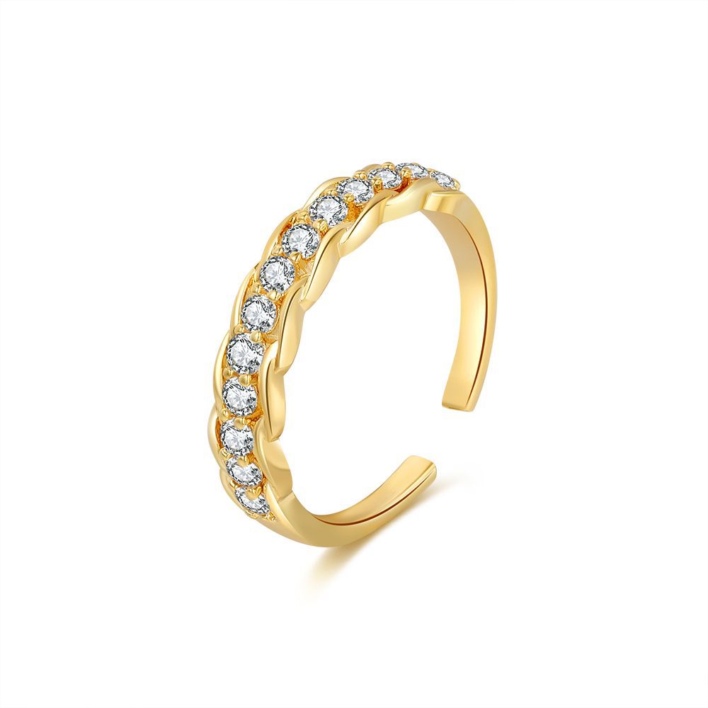 Damen eleganter Ring mit Zirkonia-Shop Nory