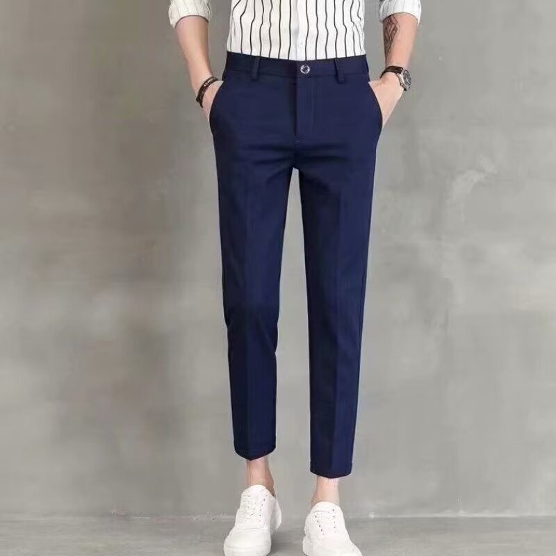 Herren Elegante Slim Fit Chino-Hose Shop Nory