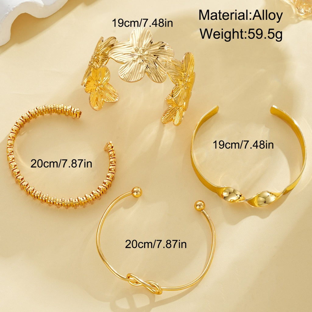 Damen Armband-Set mit floralen und eleganten Designs Shop Nory
