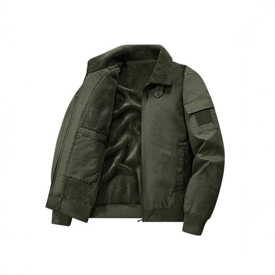 Herren Stylische Übergangsjacke mit Teddyfutter Shop Nory
