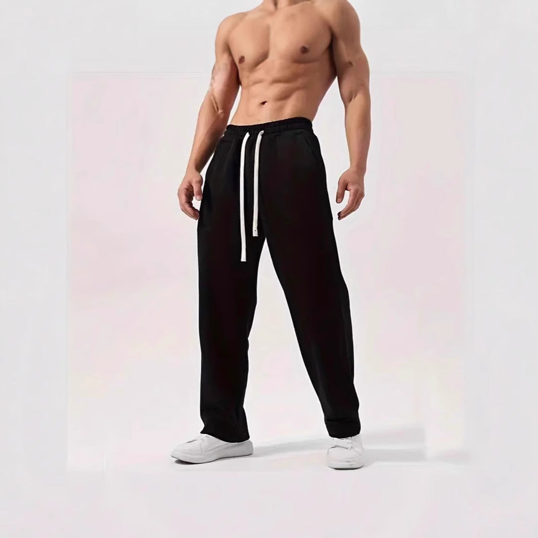 Herren nan locker sitzende Jogginghose aus Baumwollmischung mit elastischem Bund und Seitentaschen Shop Nory