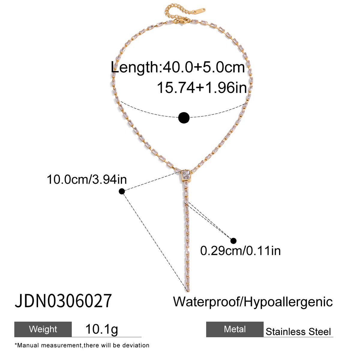Damen mehrlagige Halskette mit anpassbarem Design und hypoallergenen Eigenschaften Shop Nory