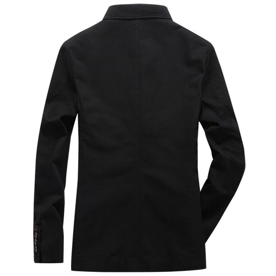 Herren Leichter Baumwoll‑Sakko im Casual‑Look mit kariertem Innenfutter Shop Nory