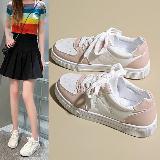 Damen Niedrige Plateausneaker mit gepolstertem Schaft und klassischer Schnürung Shop Nory