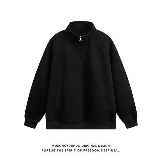 Damen Sportlicher Pullover mit Stehkragen Shop Nory