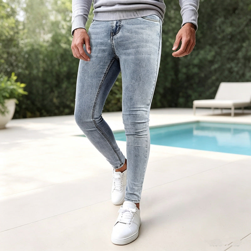Herren Slim-Fit Denimhose Shop Nory