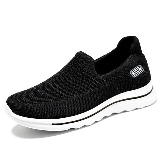 Damen nan Strick-Slip-On Komfortsneaker mit herausnehmbarem Memory-Fußbett und stoßdämpfender EVA-Zwischensohle Shop Nory