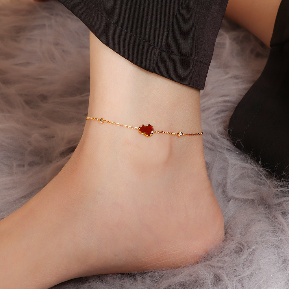 Frauen Artisan Herz-förmige Charm Armband Shop Nory
