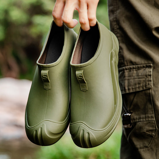 Herren Robuste wasserdichte Outdoor‑Clogs aus Vollgummi mit griffiger Profilsohle Shop Nory
