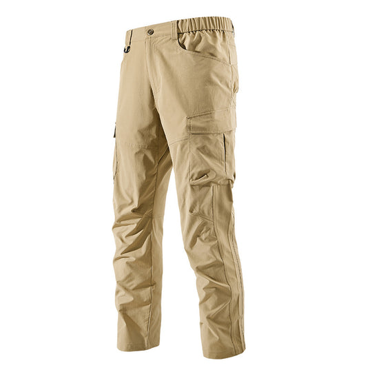 Herren Robust-konstruktive Cargo-Trekkinghose mit elastischem Bund und Mehrfach-Taschen Shop Nory