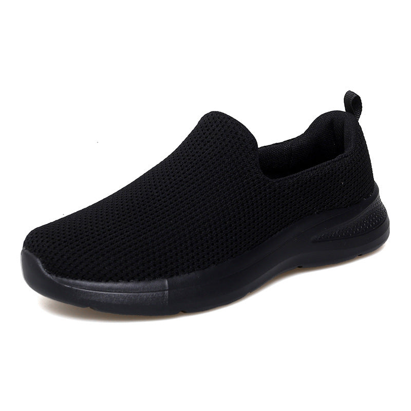 Herren Atmungsaktive Slip-On Freizeitschuhe mit rutschfester Sohle