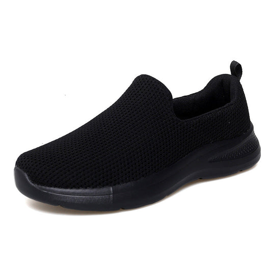 Herren Atmungsaktive Slip-On Freizeitschuhe mit rutschfester Sohle
