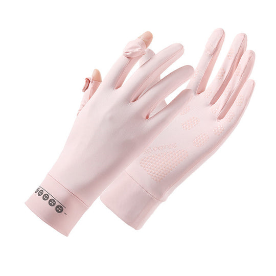 Sonnenschirm Eis Seide Handschuhe