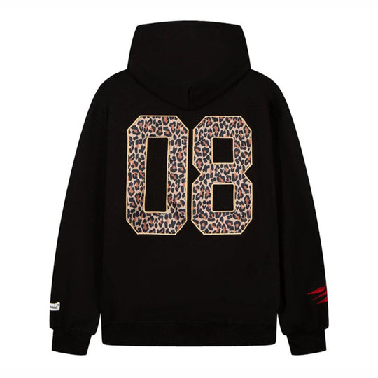 Damen Oversize-Kapuzenpullover mit Kängurutasche, Tier‑Patch und Zierstickerei Shop Nory