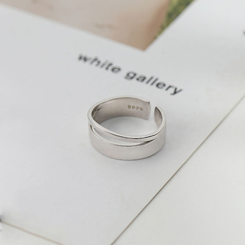 Damen Designring mit moderner geschwungener Form Shop Nory