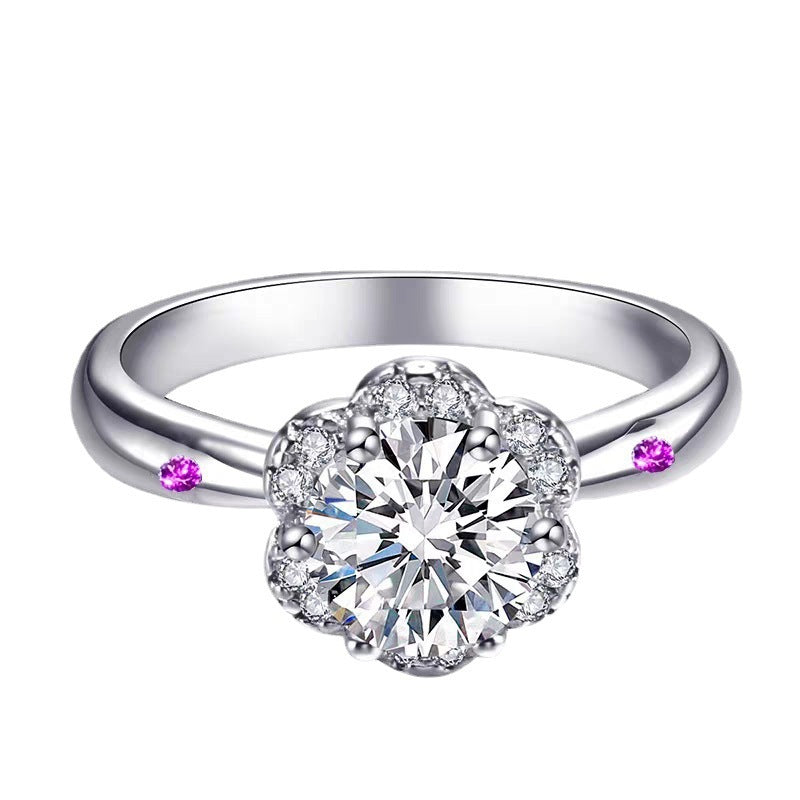 Damen Schmuckring mit floralem Design Shop Nory