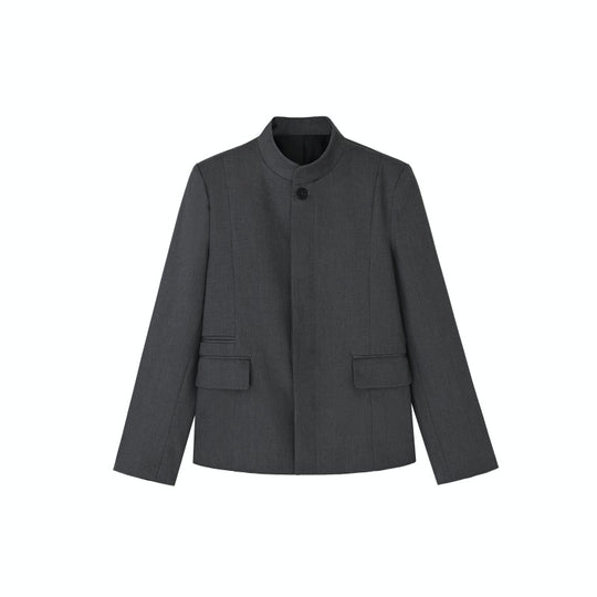 Damen Modische Kurzjacke mit Stehkragen Shop Nory