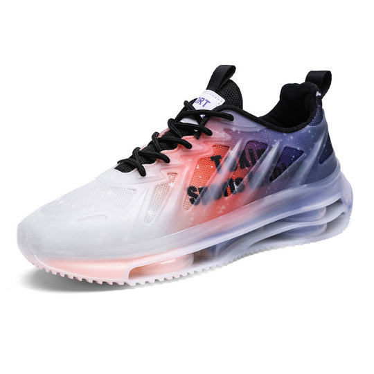 Herren Innovativer Laufsneaker mit sichtbarer Luftkissen-Zwischensohle und semi-transparenter TPU-Ummantelung Shopy Nory