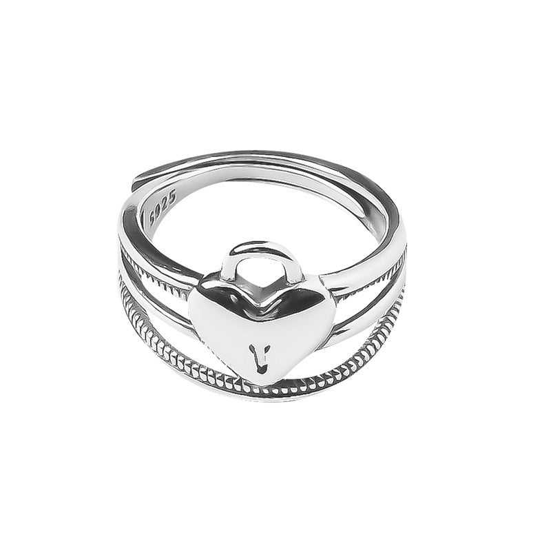 Damenring mit Herzdesign Shop Nory