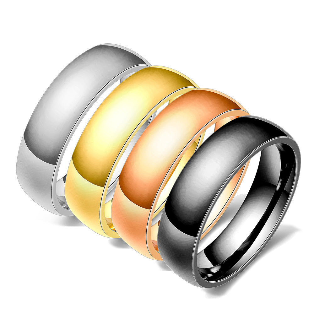 Herren Ehering mit eleganter Hochglanz-Oberfläche Shop Nory