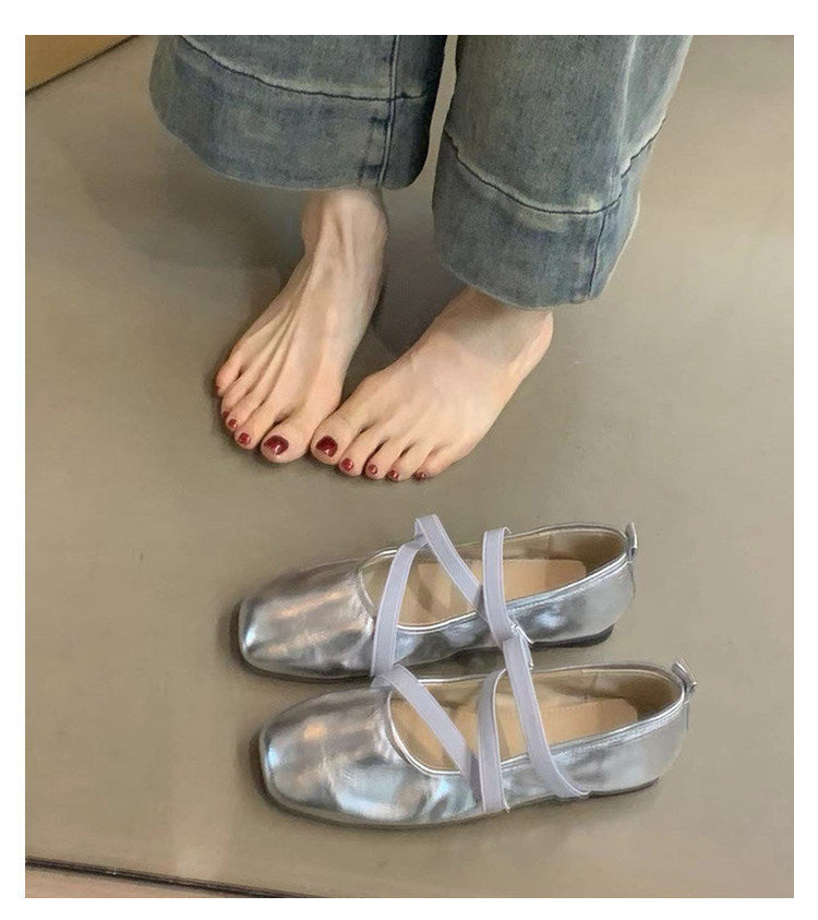 Damen Ballerinas mit modernem Riemchendesign und komfortabler Sohle