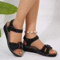 Damen ergonomische Wedge-Sandalen Shopnory
