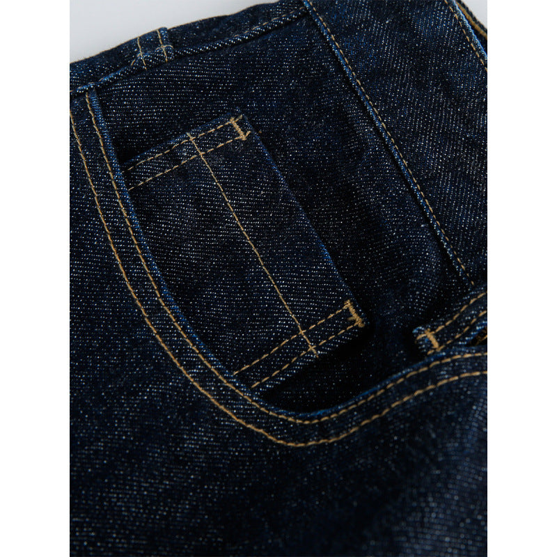 Damen High‑Waist Straight‑Leg Raw‑Denimjeans mit Relaxed‑Fit und Five‑Pocket‑Design Shop Nory