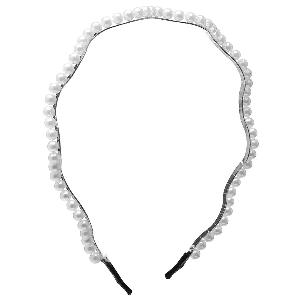 Damen Haarband mit eleganten Perlenverzierungen Shop Nory