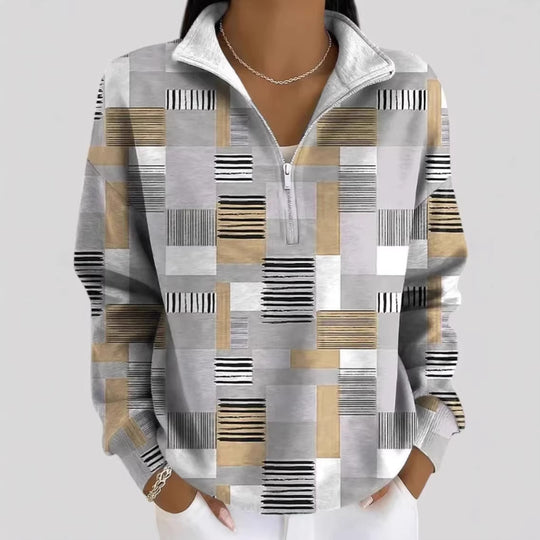 Damen Zip-Pullover