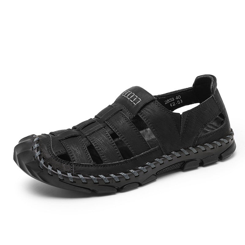 Herren Sandalen mit atmungsaktiven Riemen und rutschfester Sohle Shopnory