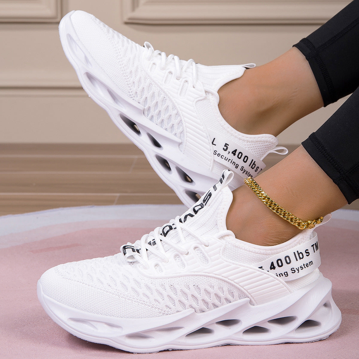 Damen Komfortable und atmungsaktive Laufschuhe mit flexibler Sohle