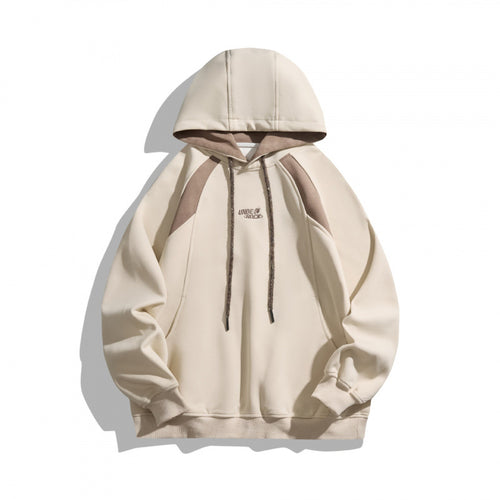 Unisex Oversize-Kapuzenpullover mit kontrastierenden Einsätzen, Kordelzug und Raglanärmeln Shop Nory