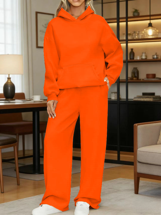 Damen nan kuscheliges Oversize Hoodie und weite Jogginghose Set Shop Nory