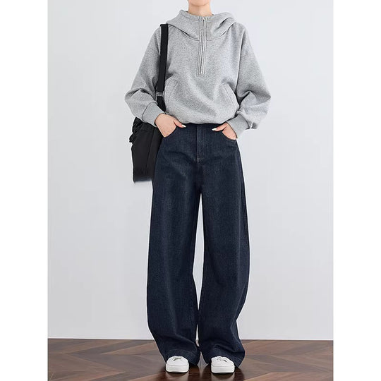 Damen Weit geschnittene Jeanshose Shop Nory