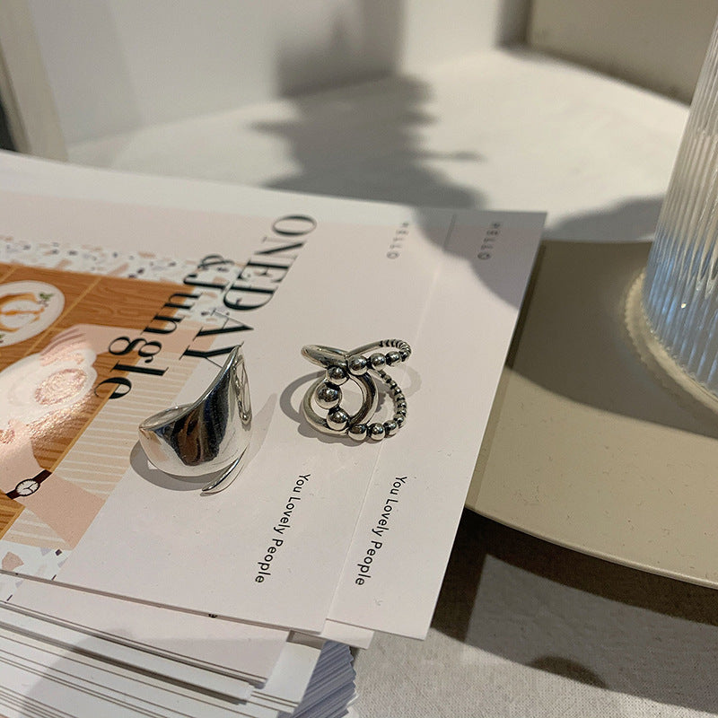 Damenring mit elegantem, geschwungenem Design Shop Nory