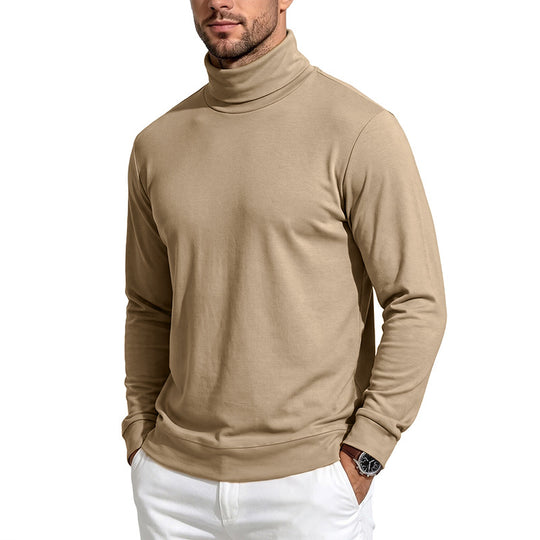 Herren Feinstrick‑Rollkragenpullover mit schmaler Silhouette und elastischen Bündchen Shop Nory
