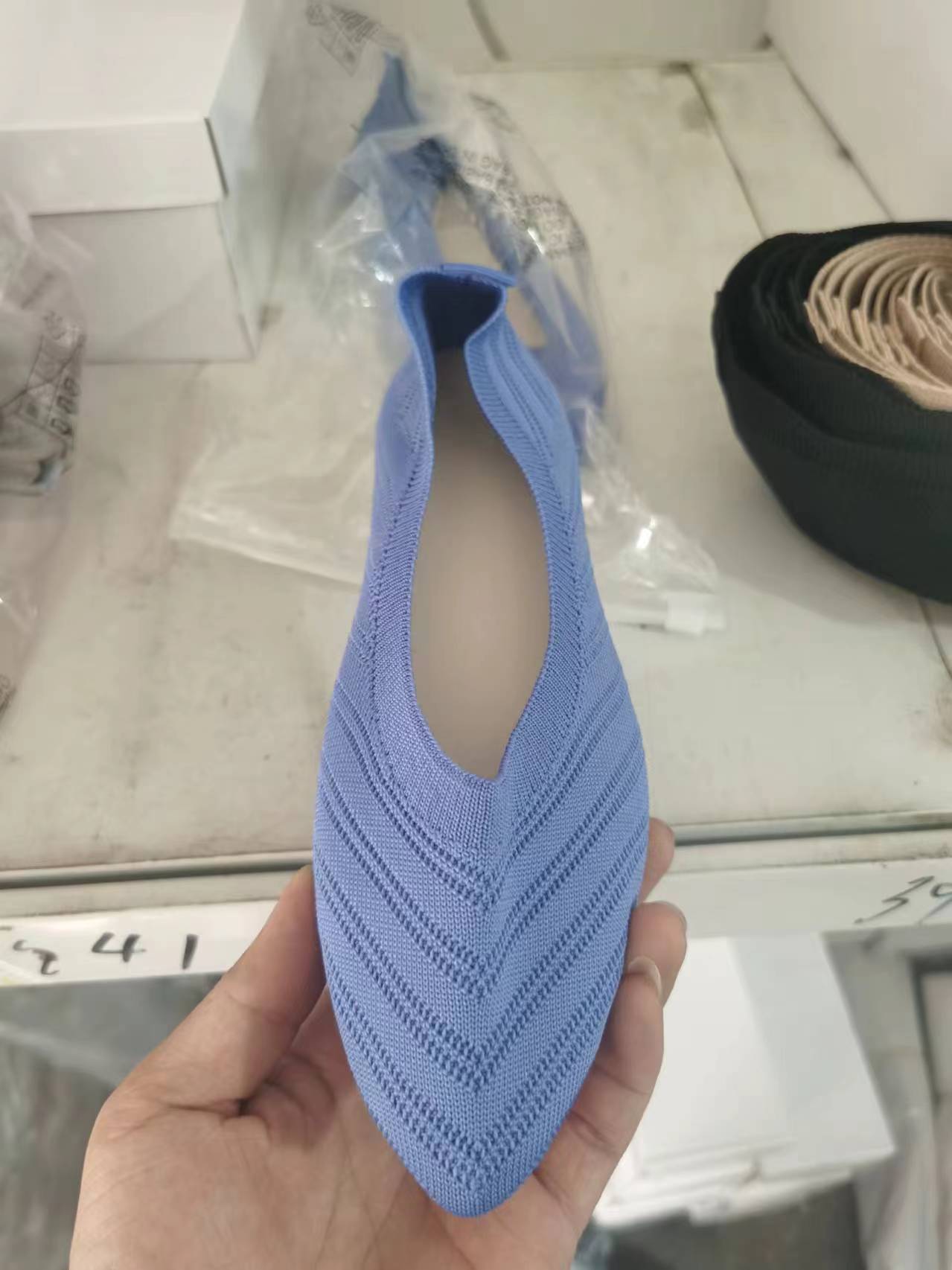 Damenschuhe Bequeme Mokkasins Schick