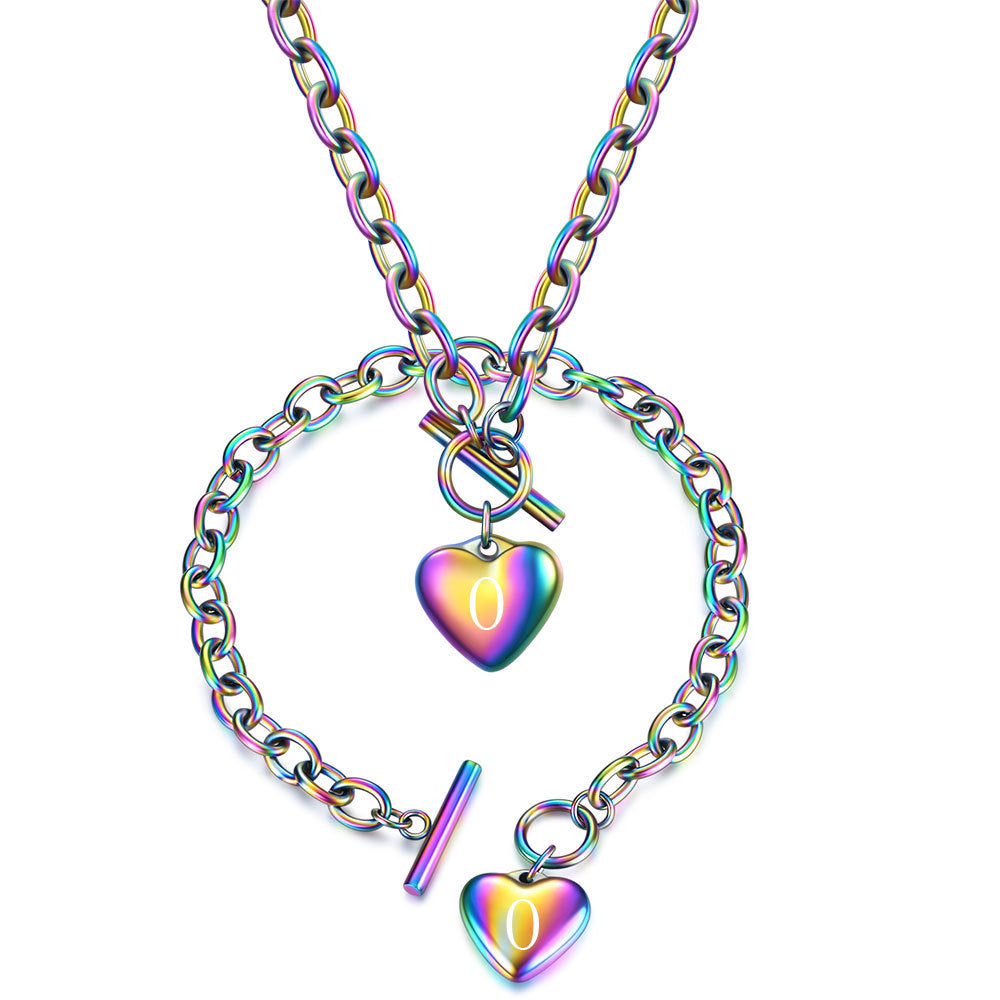 Damen Kette mit herzförmigem Anhänger und personalisiertem Design Shop Nory