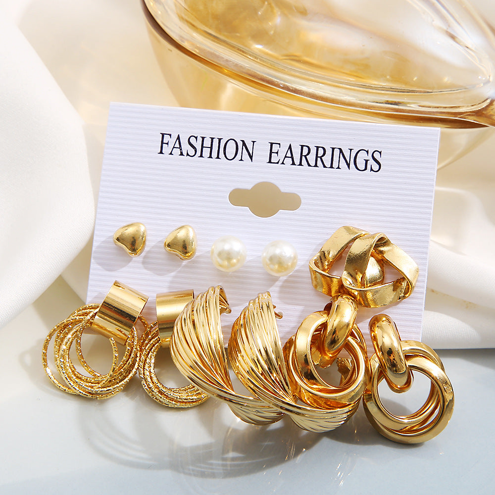 Damen Ohrschmuck Set mit vielfältigen Designs und eleganten Elementen Shop Nory