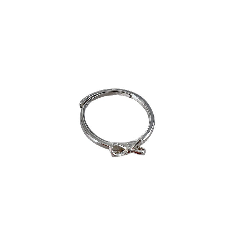 Damen zarter Ring mit Schleifenmotiv Shop Nory