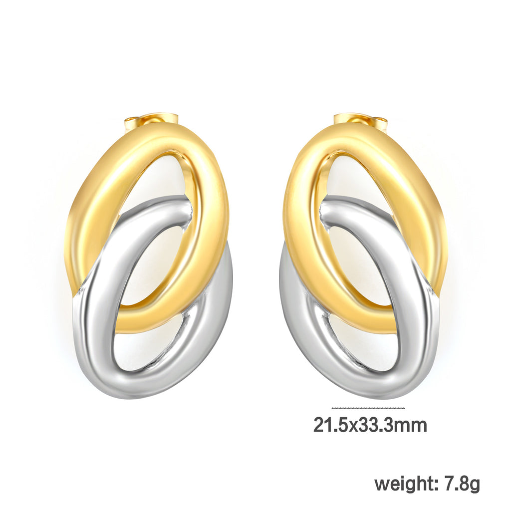Damen Ohrstecker mit elegantem Sonnenstrahlen-Design und Perlenmittelpunkt Shop Nory