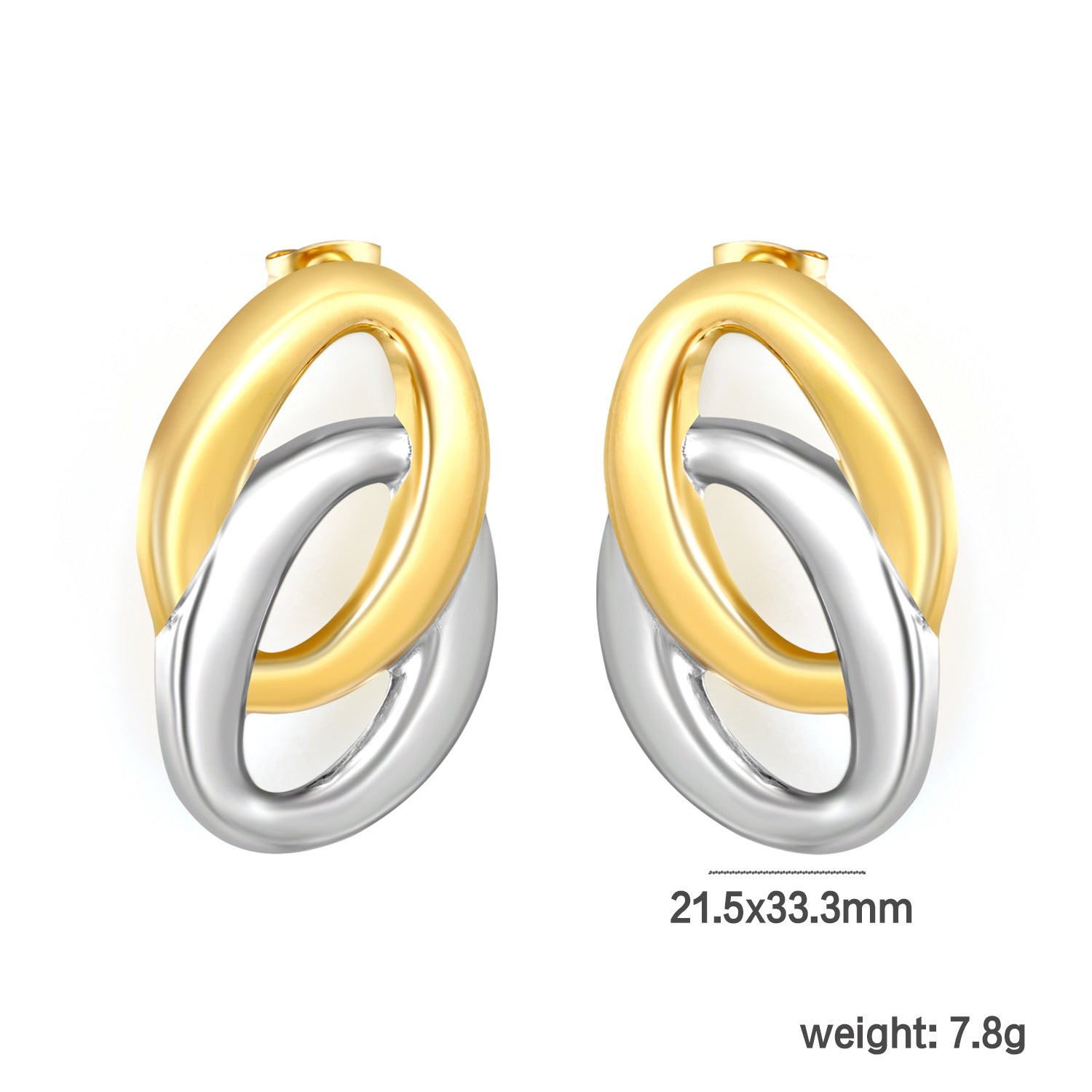 Damen Ohrstecker mit elegantem Sonnenstrahlen-Design und Perlenmittelpunkt Shop Nory