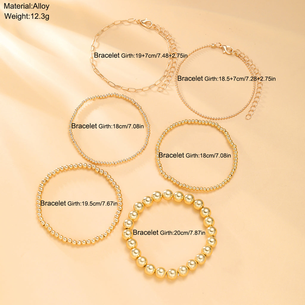 Damen Armband-Set mit stilvollen und eleganten Designelementen Shop Nory