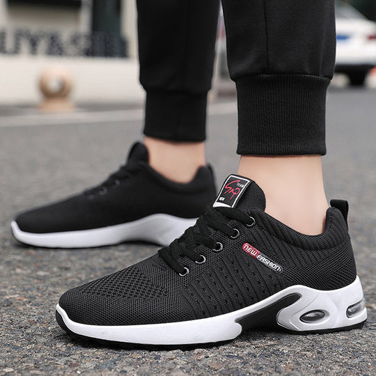 Herren nan leichter Performance-Sneaker mit 3D-Strickoberteil, integrierter Luftkammer-Zwischensohle und rutschfester Trail-Laufsohle Shop Nory
