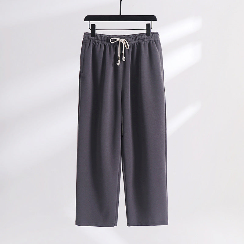Unisex Gefütterte Fleece-Jogginghose mit elastischem Bund Kordelzug und schmalem Knöchelbündchen Shop Nory