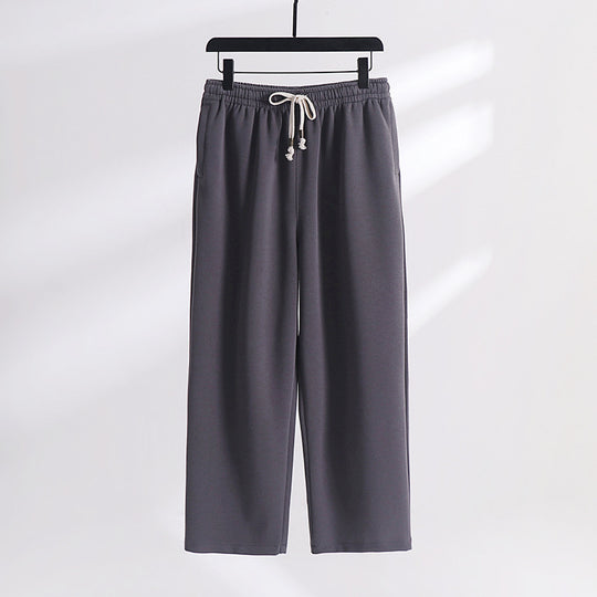 Unisex Gefütterte Fleece-Jogginghose mit elastischem Bund Kordelzug und schmalem Knöchelbündchen Shop Nory