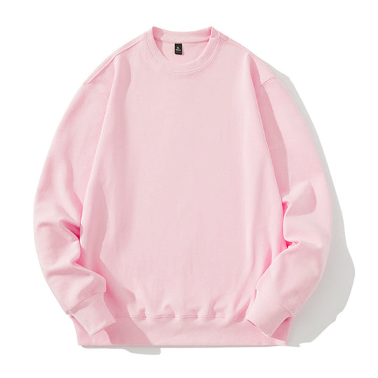 Unisex Oversize Baumwoll-Fleece Sweatshirt mit Rundhalsausschnitt, Rippbündchen und schwerer Qualität Shop Nory