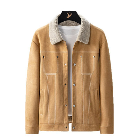 Herren Lässige Lammfelljacke Shop Nory